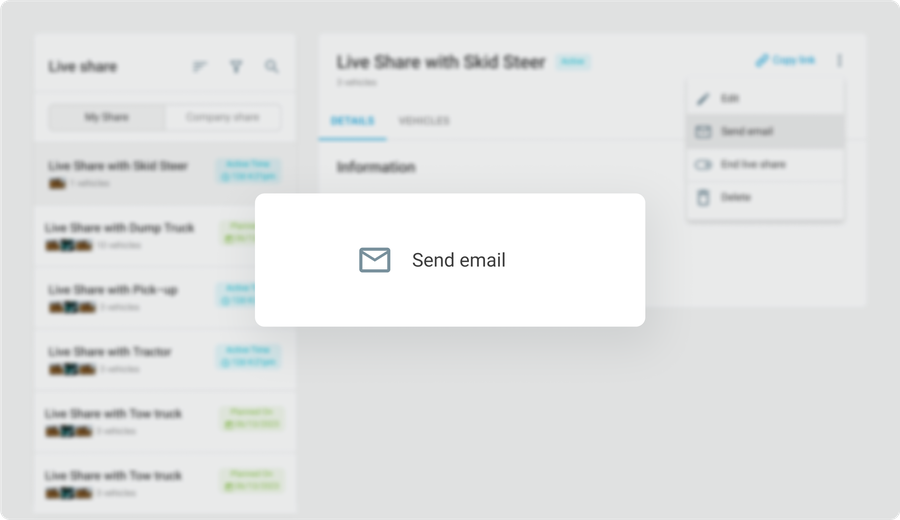 Direct Email Share Links