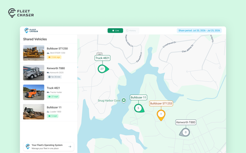 🔗 Live Share Update: Show Customers Where the Truck's Been — Not Just Where It Is