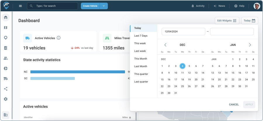 Data Filtering by Date