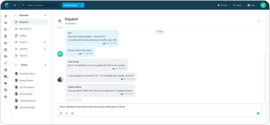 Fluid and Intuitive Interface