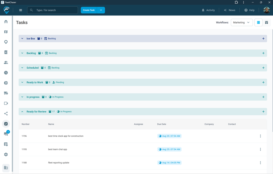 List View